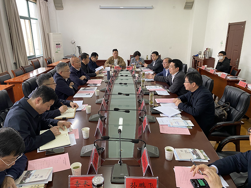 beat365官方网站校领导赴安庆桐城市开展访企拓岗促就业专项调研。beat365官方网站供图